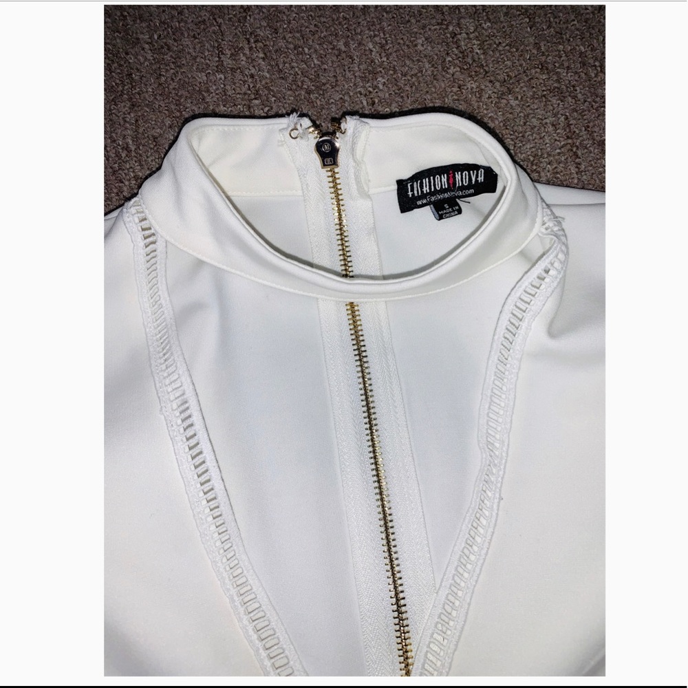 White Event Dress from Fashion Nova